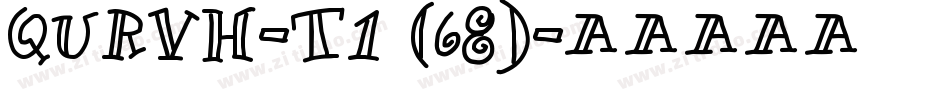 QURVH-T1 (68)字体转换